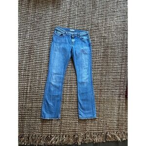 BKE Denim Women Blue Wash Bootcut Jeans Size 30 x 35.5